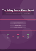 The 7-Day Pelvic Floor Reset: 10-Minute Daily Routines for Women 45+